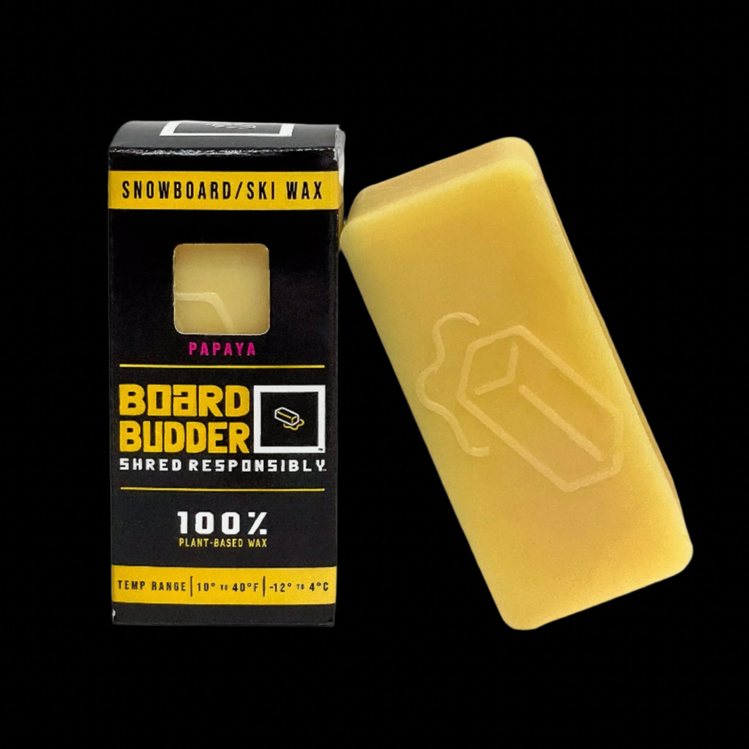 Rub-On Combo with All-Temp Wax and Cork Bar | Easy Ski & Snowboard Waxing