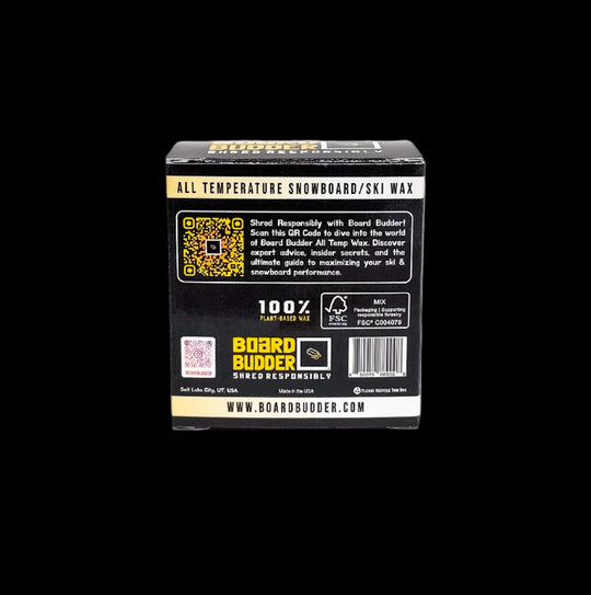 Eco-friendly ski & snowboard wax for environmentally conscious athletes