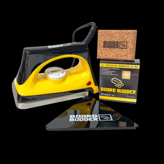 Board Budder Intro Wax Kit | All-in-One Ski & Snowboard Waxing and Care Set