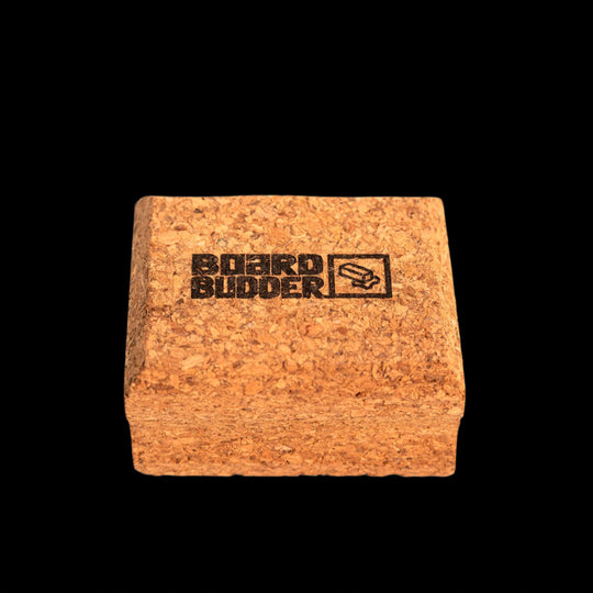 Budder Cork Bar viewed from an angle, essential for enhancing ski and snowboard wax performance