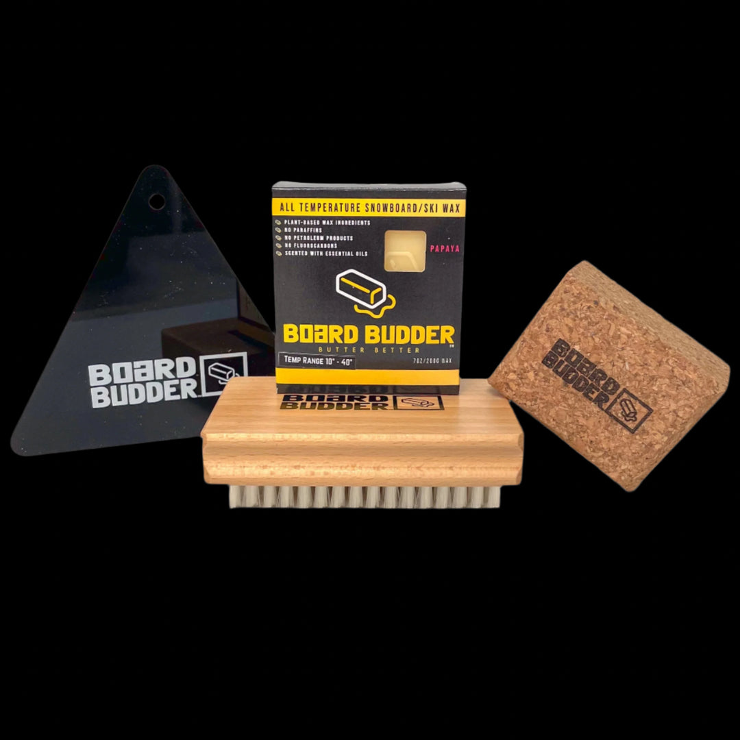Glide 'n' Slide Bundle for Ski & Snowboard Waxing | All-Temperature Eco-Friendly Wax Kit