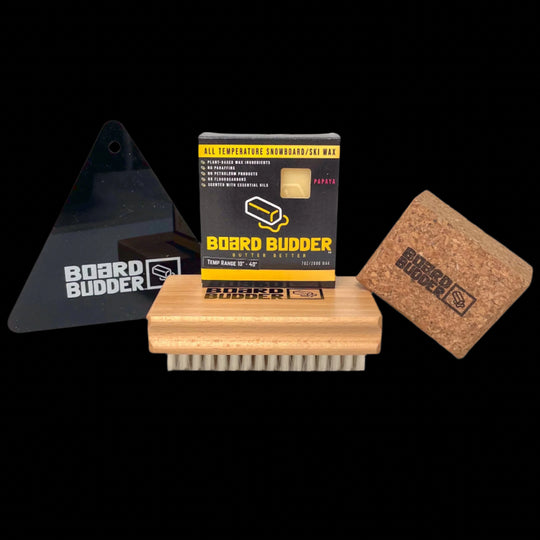 Glide 'n' Slide Bundle for Ski & Snowboard Waxing | All-Temperature Eco-Friendly Wax Kit