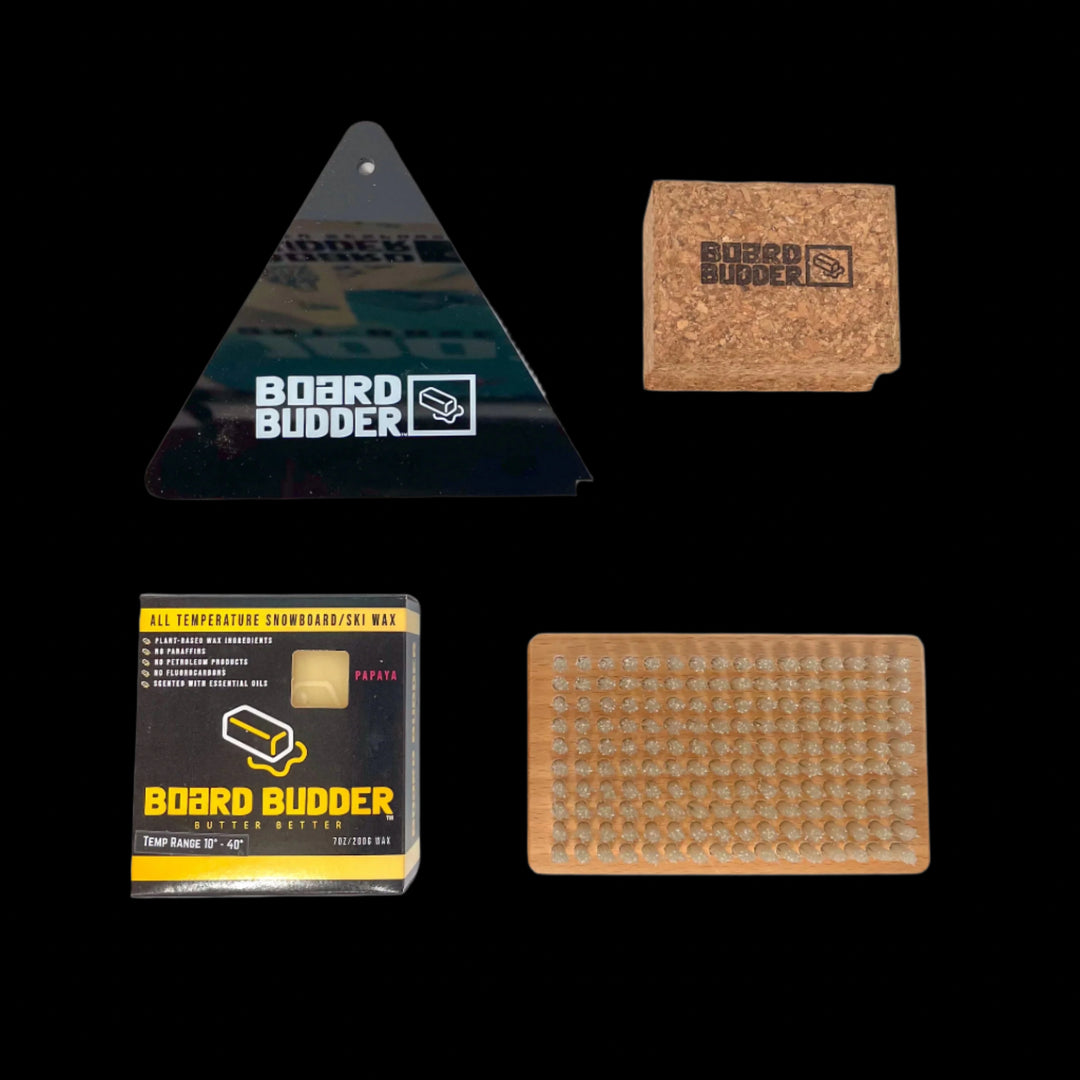 Glide 'n' Slide Bundle for Ski & Snowboard Waxing | All-Temperature Eco-Friendly Wax Kit