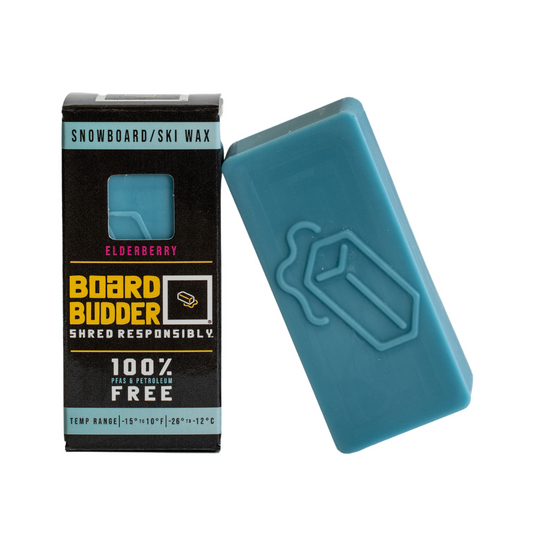 Board Budder Cold Temp Ski & Snowboard Wax 96g | Eco-Friendly for -15º to 10ºF