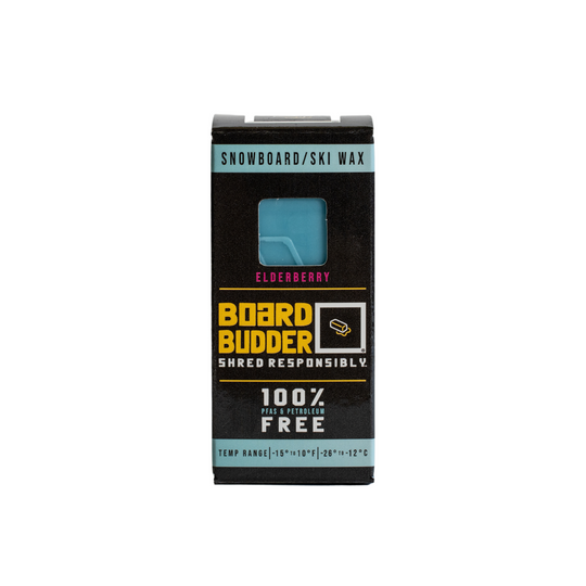 Board Budder Cold Temp Ski & Snowboard Wax 96g | Eco-Friendly for -15º to 10ºF